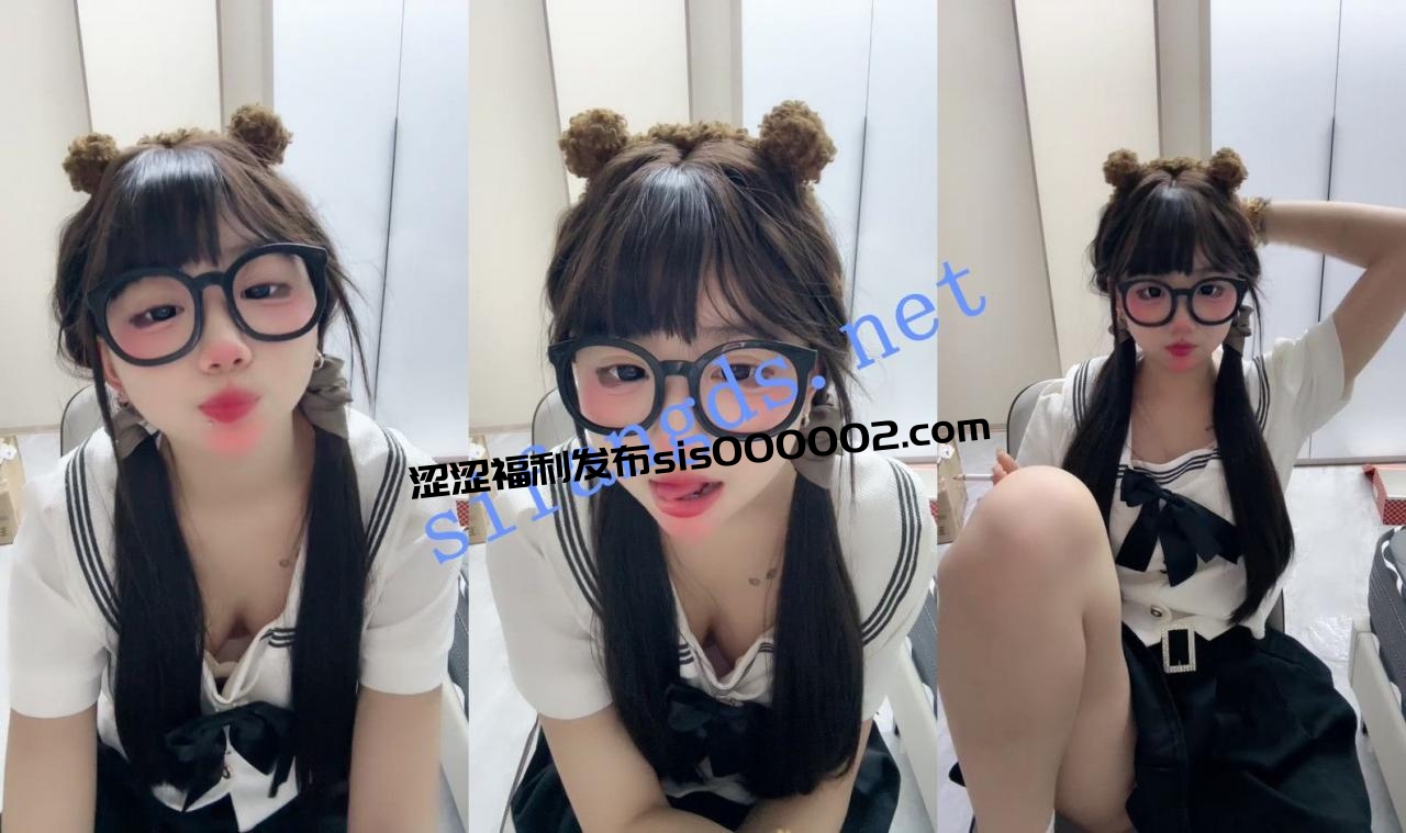 ⚡【调小狗】可爱眼镜小萝莉~脱光光在身上写字~太骚了~