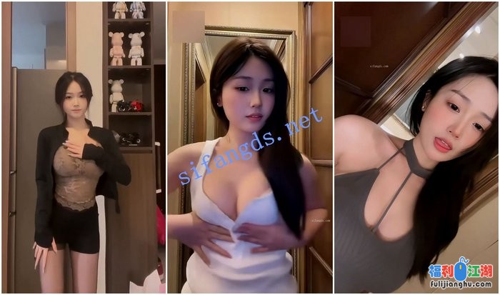 【快手福利】甜美妹子【娇妻Ting/桃桃】骚舞揉奶[某房原版]【1.44G】