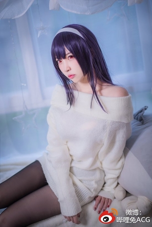 [Cosplay] 二佐 – NO.74 霞之丘诗羽学姐毛衣 [47P-99MB]